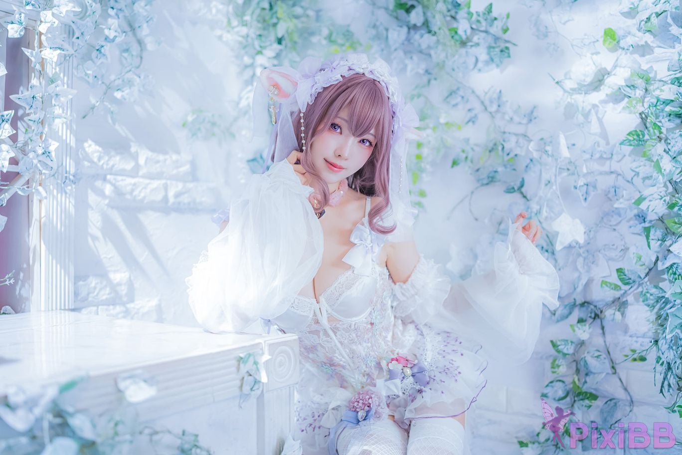 Cosplayer Ely eee ElyEE child Blooming Fairy hua zhan jing ling PixiBB.COM 031