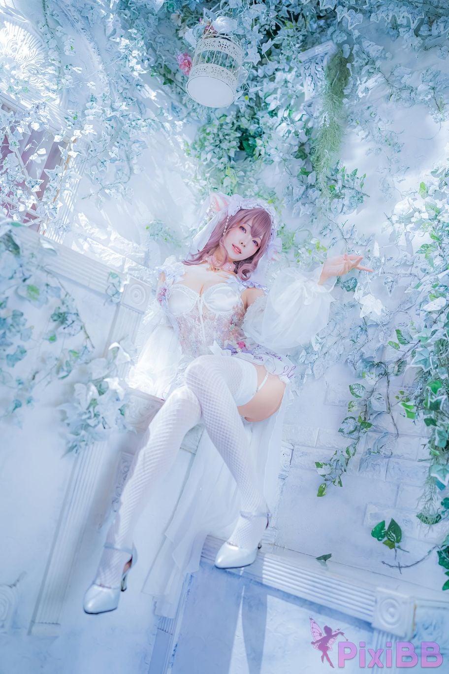 Cosplayer Ely eee ElyEE child Blooming Fairy hua zhan jing ling PixiBB.COM 032