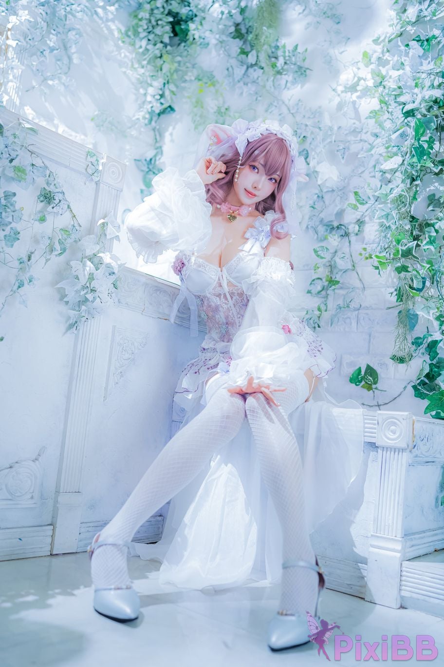 Cosplayer Ely eee ElyEE child Blooming Fairy hua zhan jing ling PixiBB.COM 033