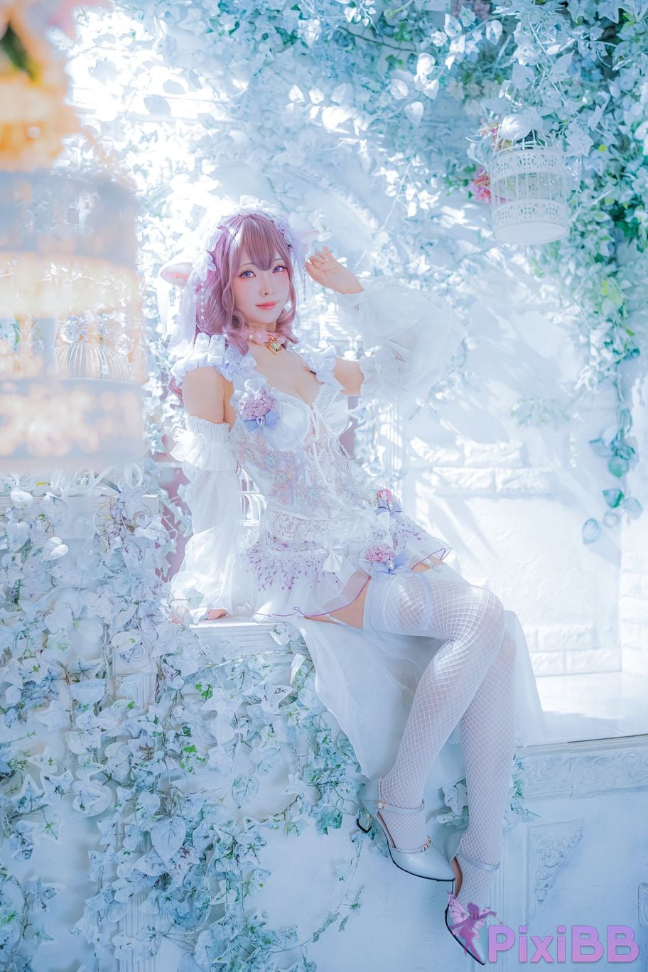 Cosplayer Ely eee ElyEE child Blooming Fairy hua zhan jing ling PixiBB.COM 035