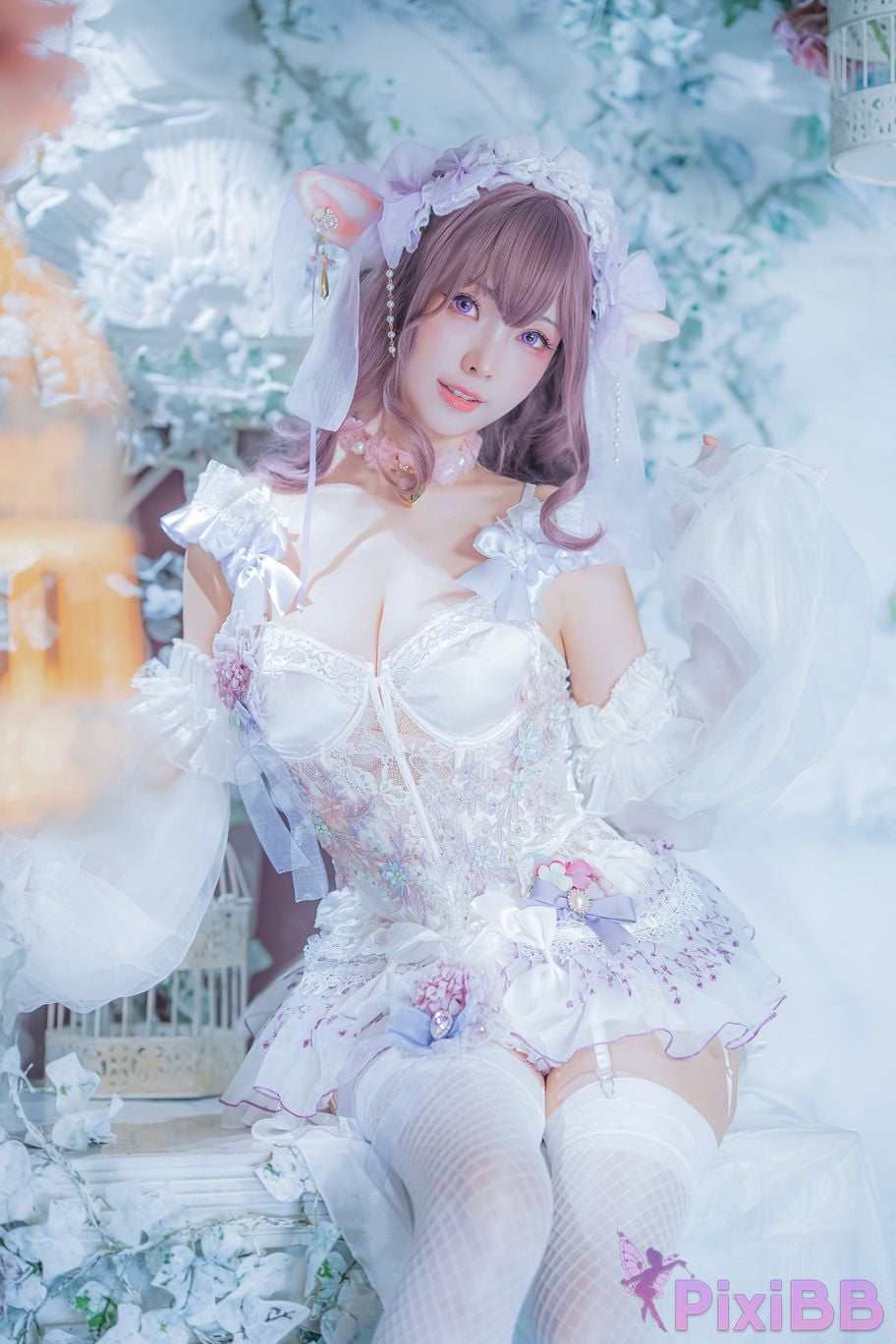 Cosplayer Ely eee ElyEE child Blooming Fairy hua zhan jing ling PixiBB.COM 036