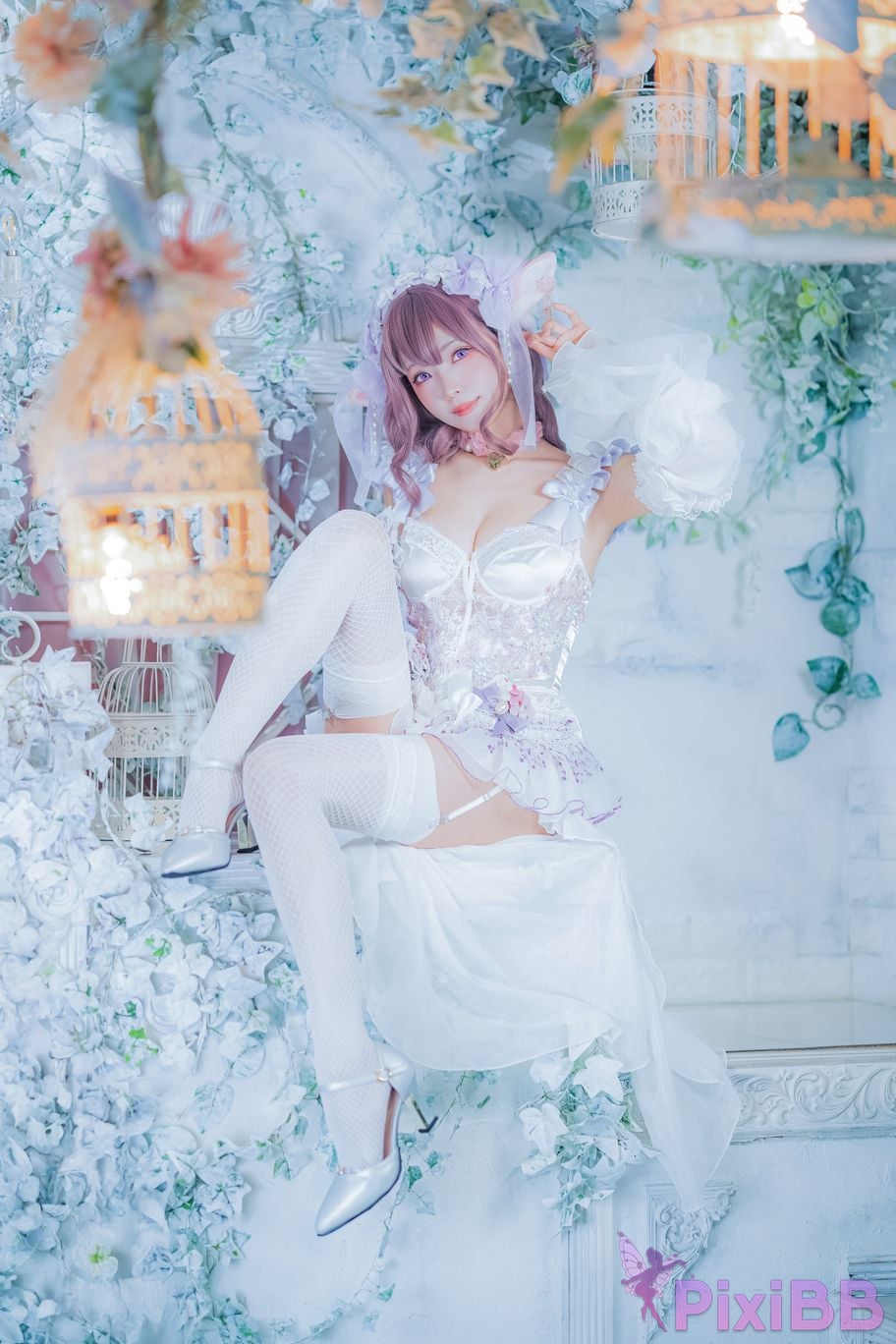 Cosplayer Ely eee ElyEE child Blooming Fairy hua zhan jing ling PixiBB.COM 037