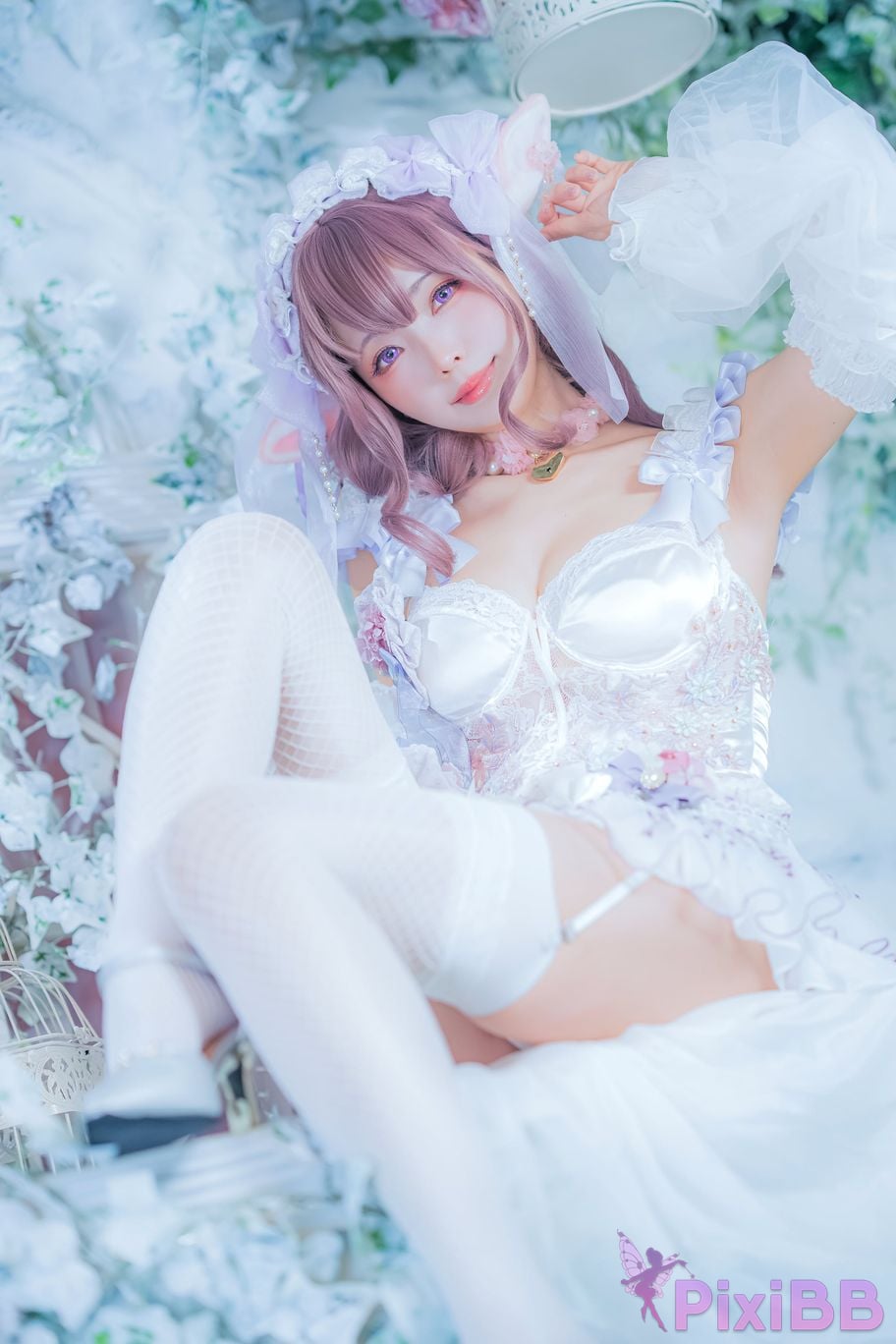 Cosplayer Ely eee ElyEE child Blooming Fairy hua zhan jing ling PixiBB.COM 038