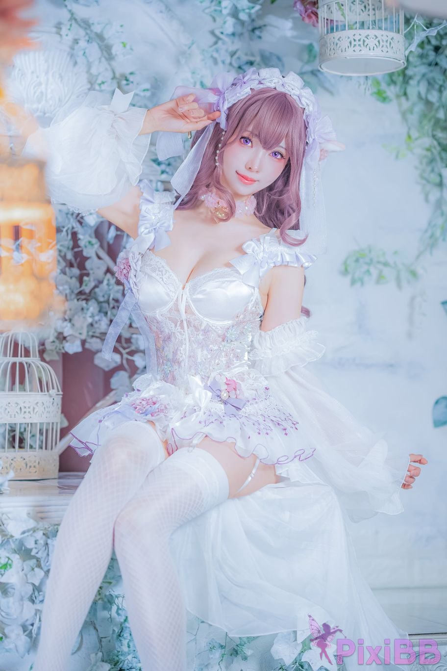 Cosplayer Ely eee ElyEE child Blooming Fairy hua zhan jing ling PixiBB.COM 039