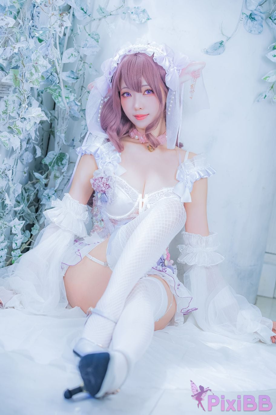 Cosplayer Ely eee ElyEE child Blooming Fairy hua zhan jing ling PixiBB.COM 054