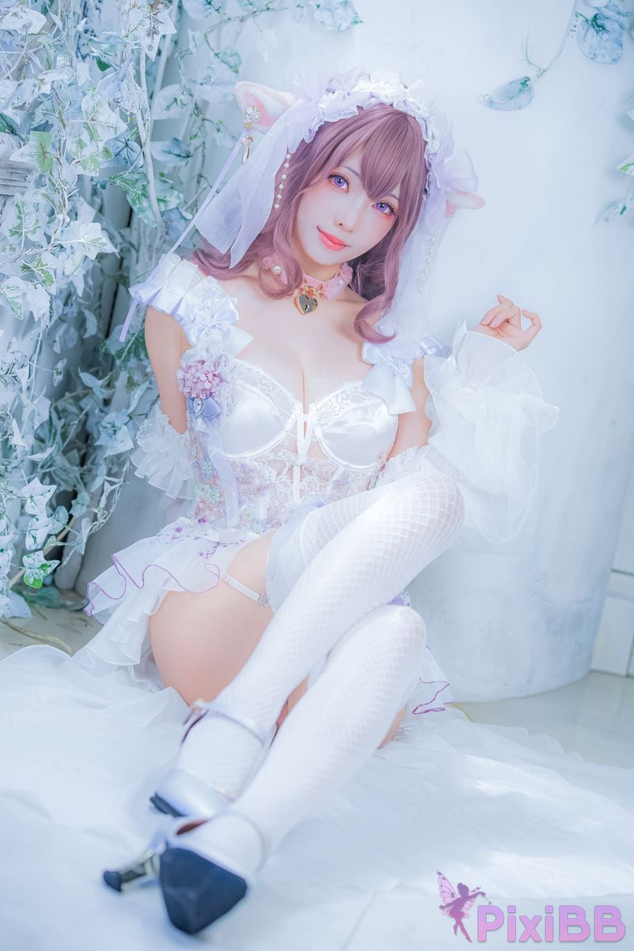 Cosplayer Ely eee ElyEE child Blooming Fairy hua zhan jing ling PixiBB.COM 055