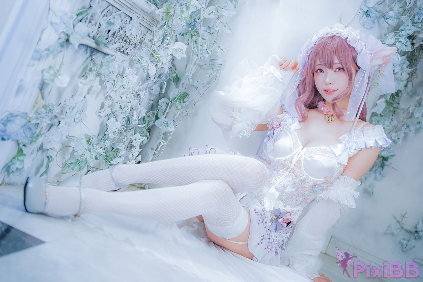 Cosplayer Ely eee ElyEE child Blooming Fairy hua zhan jing ling PixiBB.COM 058