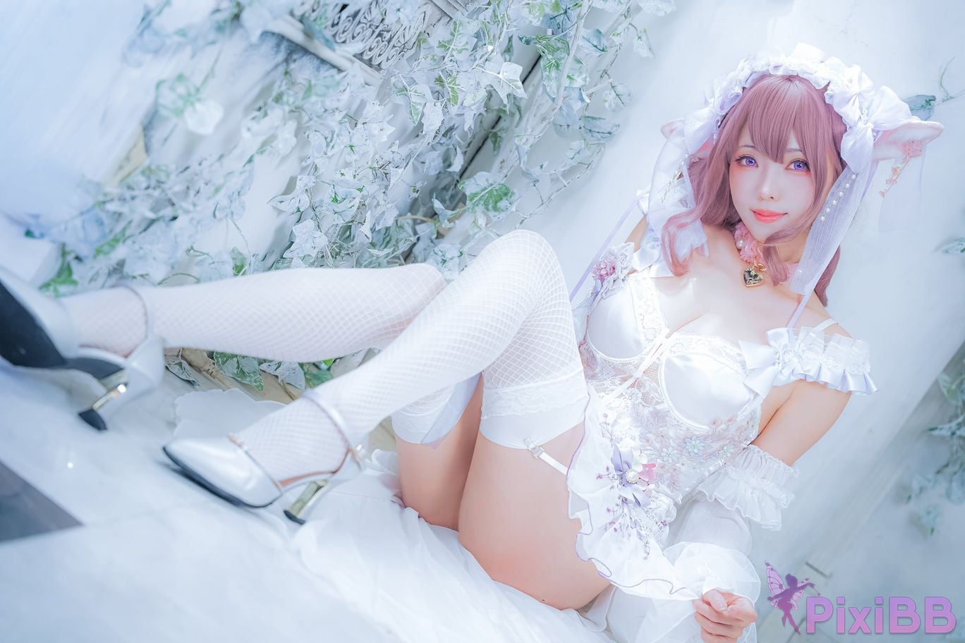 Cosplayer Ely eee ElyEE child Blooming Fairy hua zhan jing ling PixiBB.COM 059