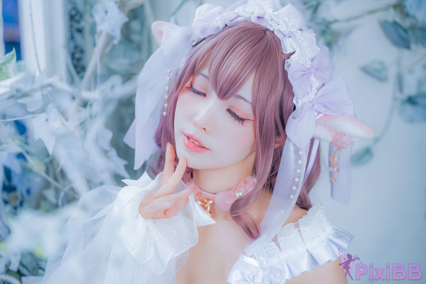 Cosplayer Ely eee ElyEE child Blooming Fairy hua zhan jing ling PixiBB.COM 061