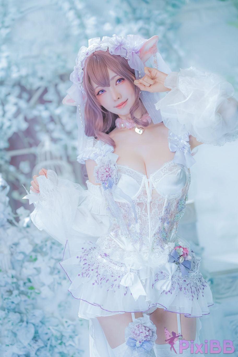 Cosplayer Ely eee ElyEE child Blooming Fairy hua zhan jing ling PixiBB.COM 066