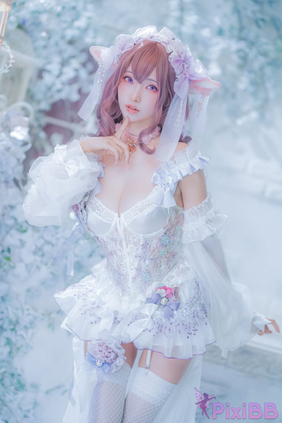 Cosplayer Ely eee ElyEE child Blooming Fairy hua zhan jing ling PixiBB.COM 067