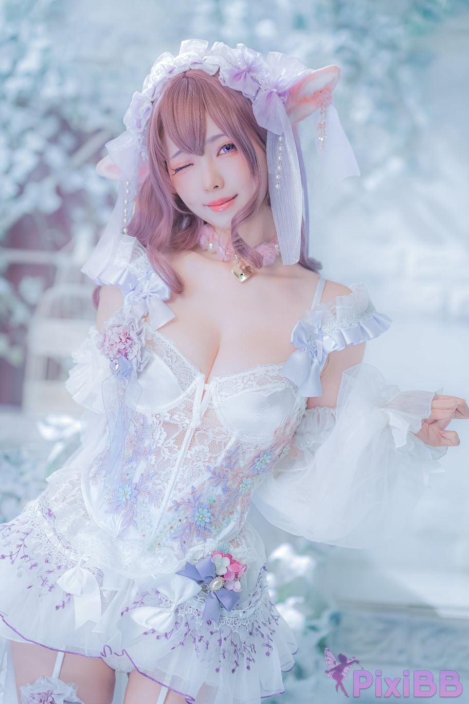 Cosplayer Ely eee ElyEE child Blooming Fairy hua zhan jing ling PixiBB.COM 068