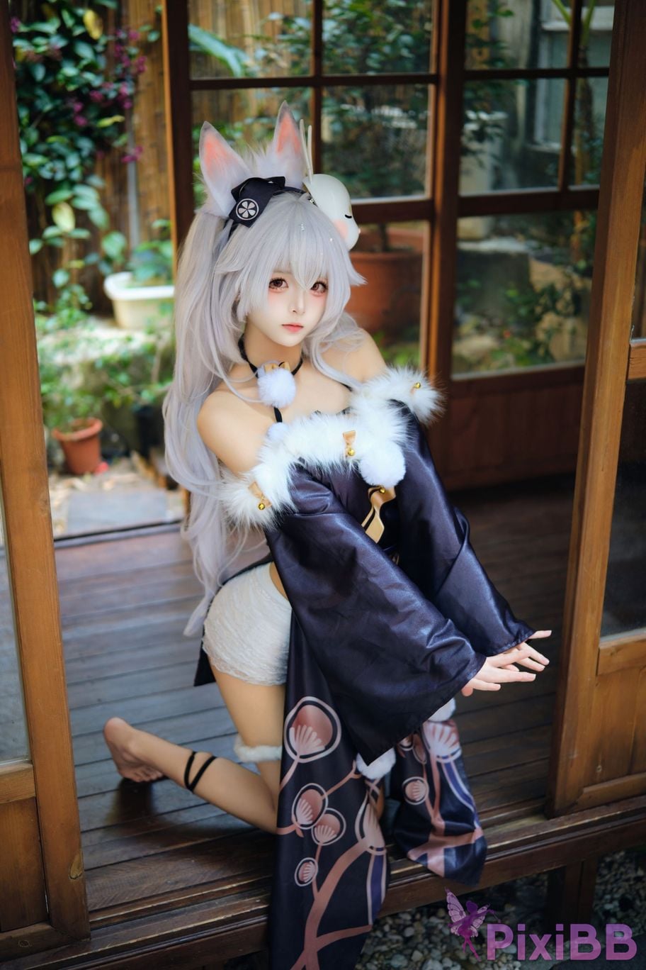 Cosplayer Jiuqi Meow Lafite Bunny City Lord PixiBB.COM 006