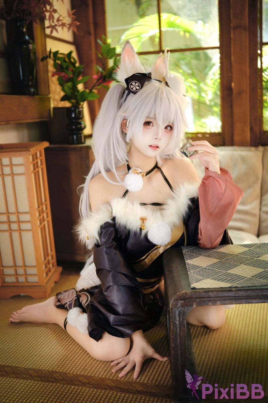 Cosplayer Jiuqi Meow Lafite Bunny City Lord PixiBB.COM 040