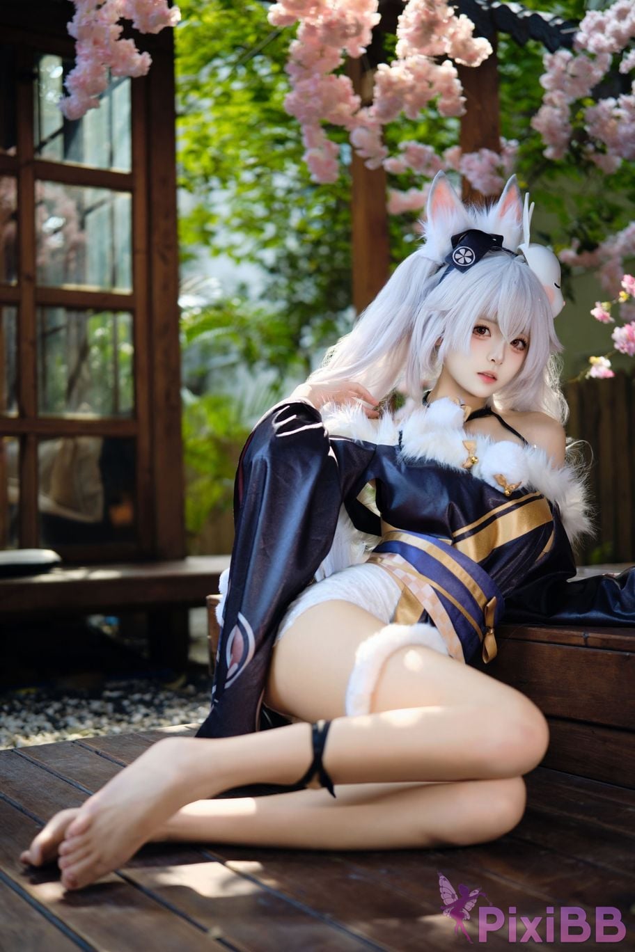 Cosplayer Jiuqi Meow Lafite Bunny City Lord PixiBB.COM 042