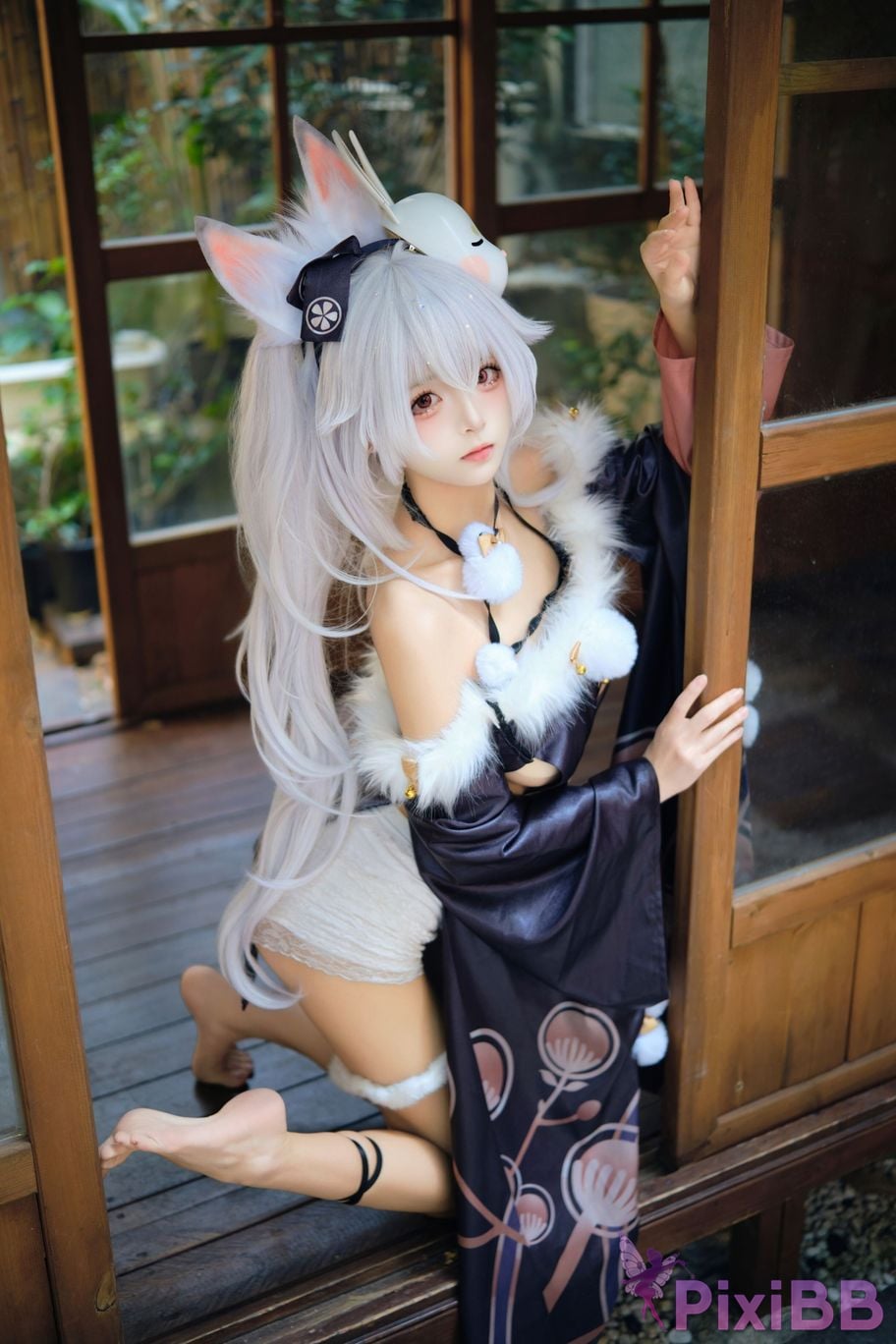 Cosplayer Jiuqi Meow Lafite Bunny City Lord PixiBB.COM 047