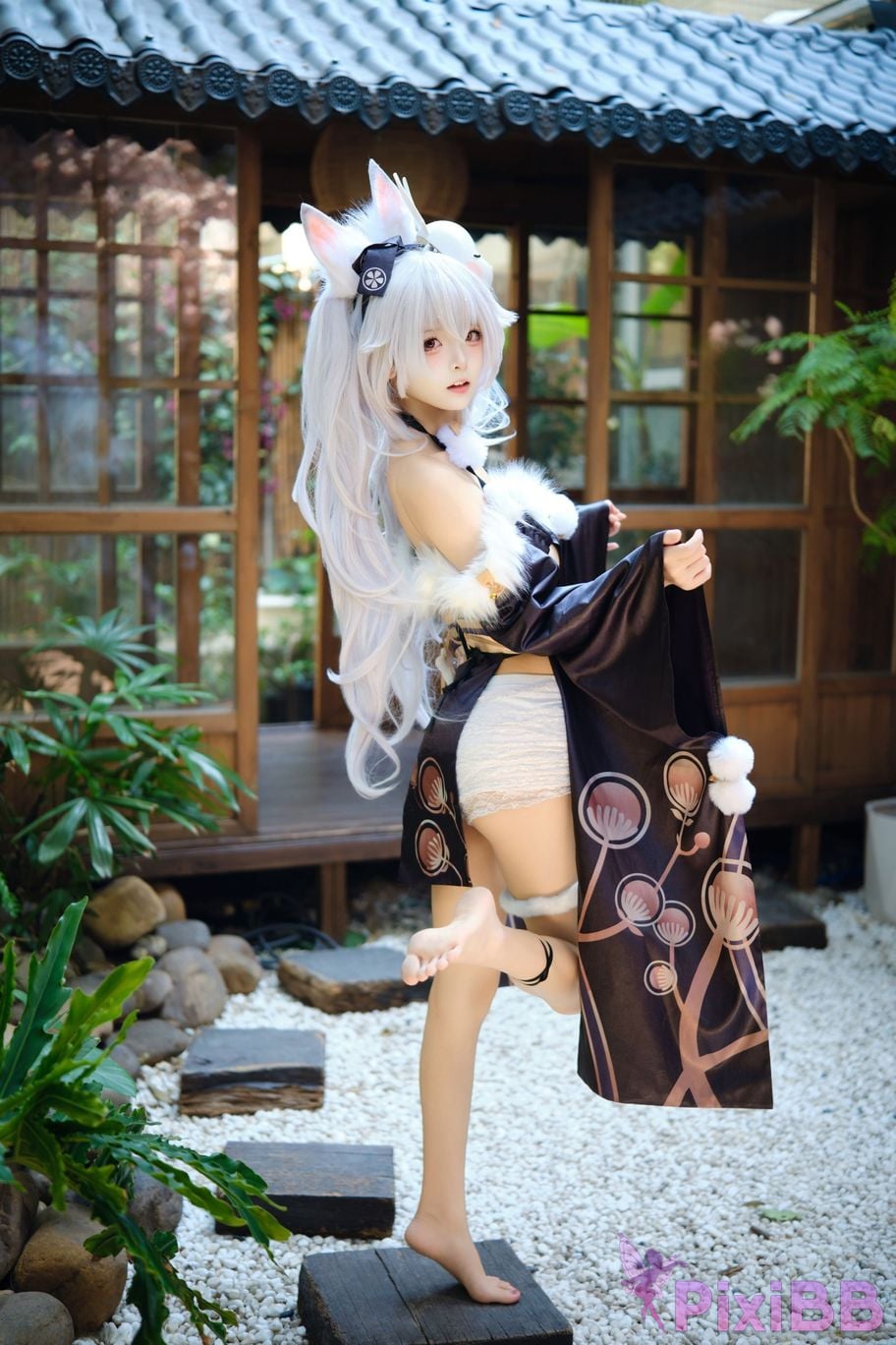Cosplayer Jiuqi Meow Lafite Bunny City Lord PixiBB.COM 058