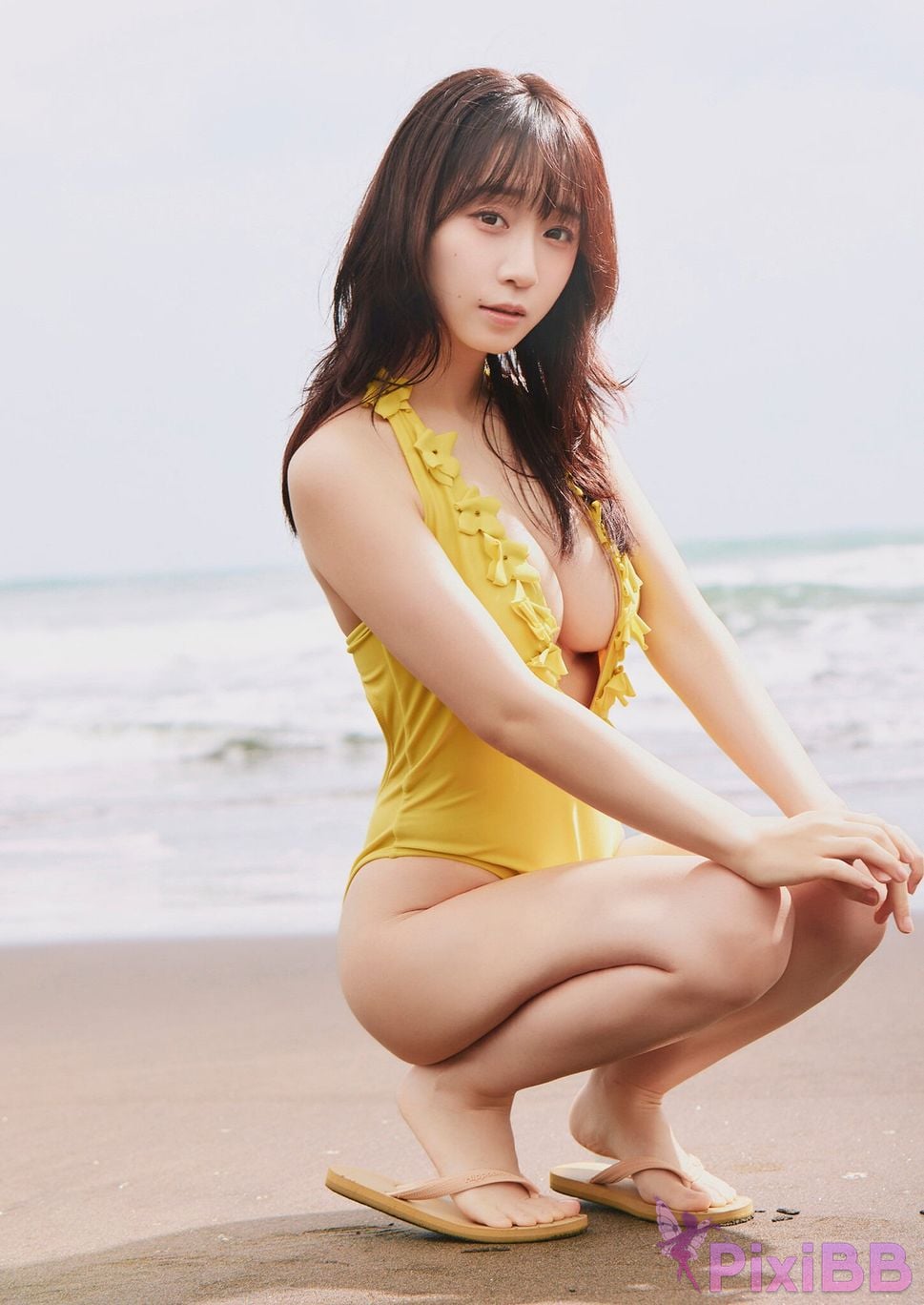 Japanese Idol Moe Iori Wind waiting time PixiBB.COM 015