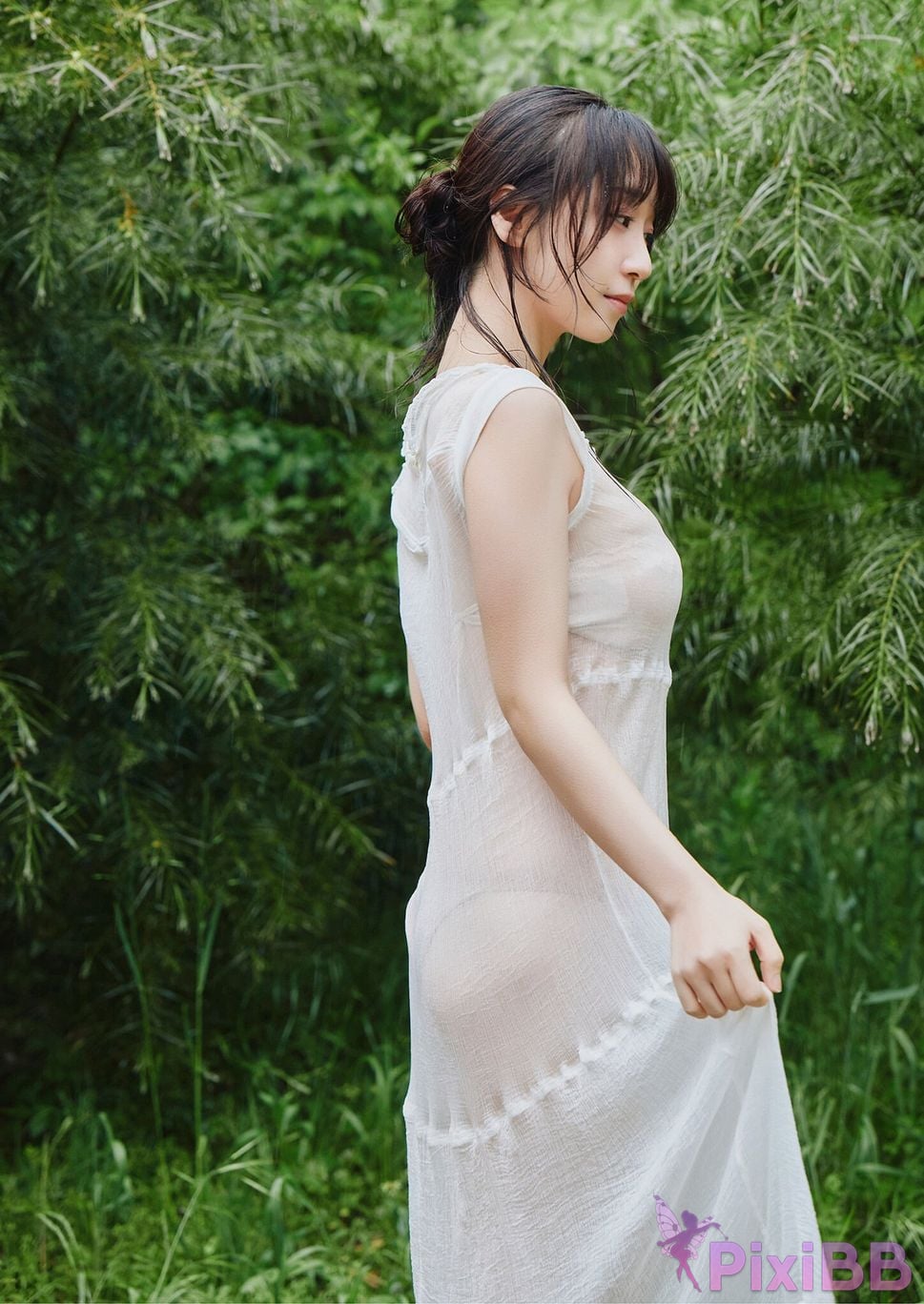 Japanese Idol Moe Iori Wind waiting time PixiBB.COM 027