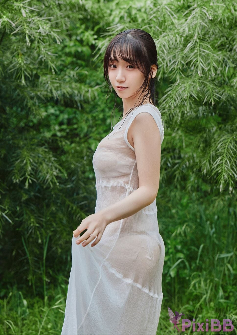 Japanese Idol Moe Iori Wind waiting time PixiBB.COM 028
