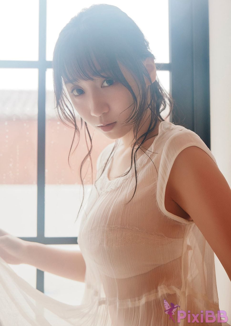 Japanese Idol Moe Iori Wind waiting time PixiBB.COM 050