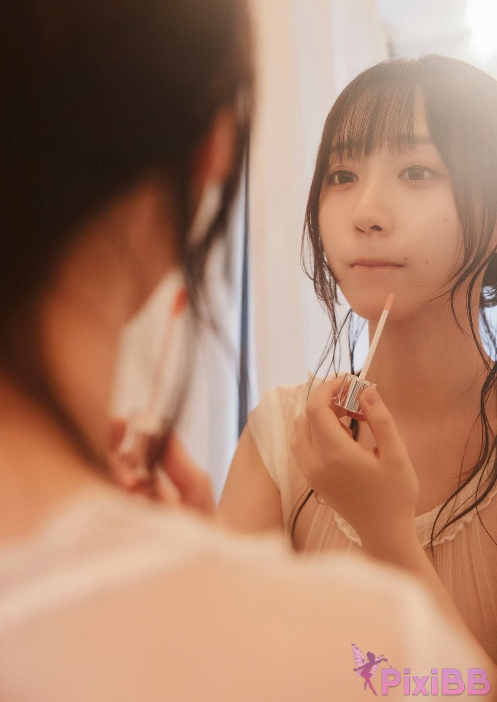Japanese Idol Moe Iori Wind waiting time PixiBB.COM 054