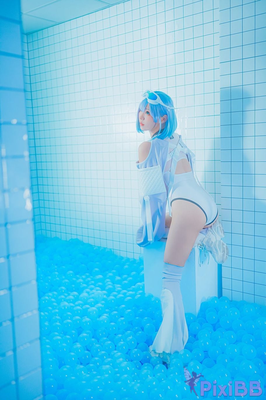 Cosplay Ely eee ElyEE child Clear Blue Drift PixiBB.COM 004