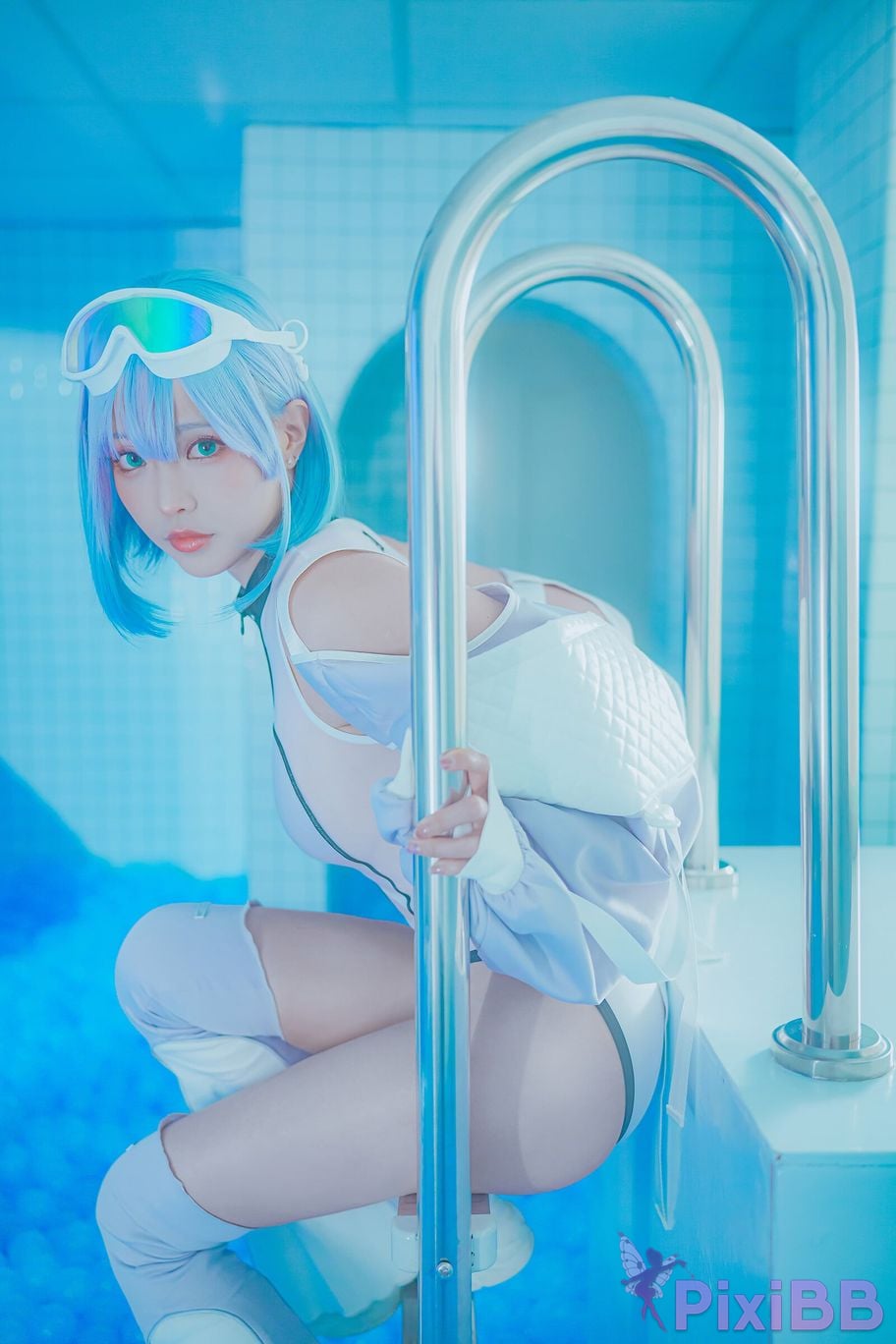 Cosplay Ely eee ElyEE child Clear Blue Drift PixiBB.COM 006