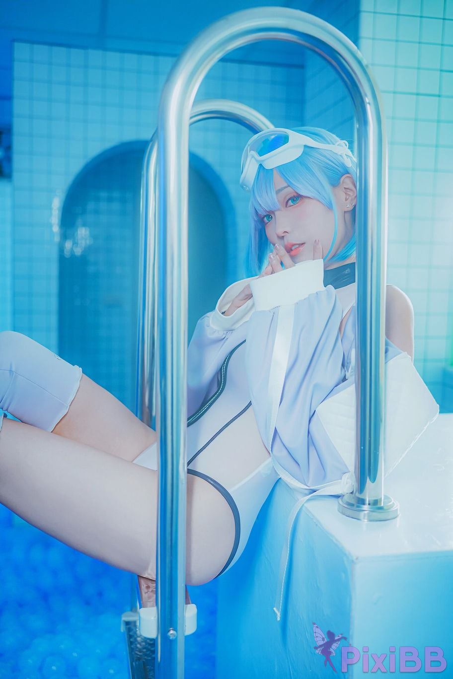 Cosplay Ely eee ElyEE child Clear Blue Drift PixiBB.COM 008