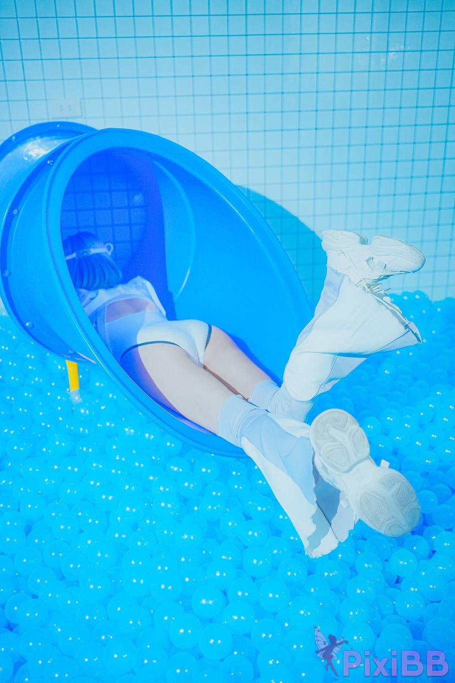 Cosplay Ely eee ElyEE child Clear Blue Drift PixiBB.COM 012
