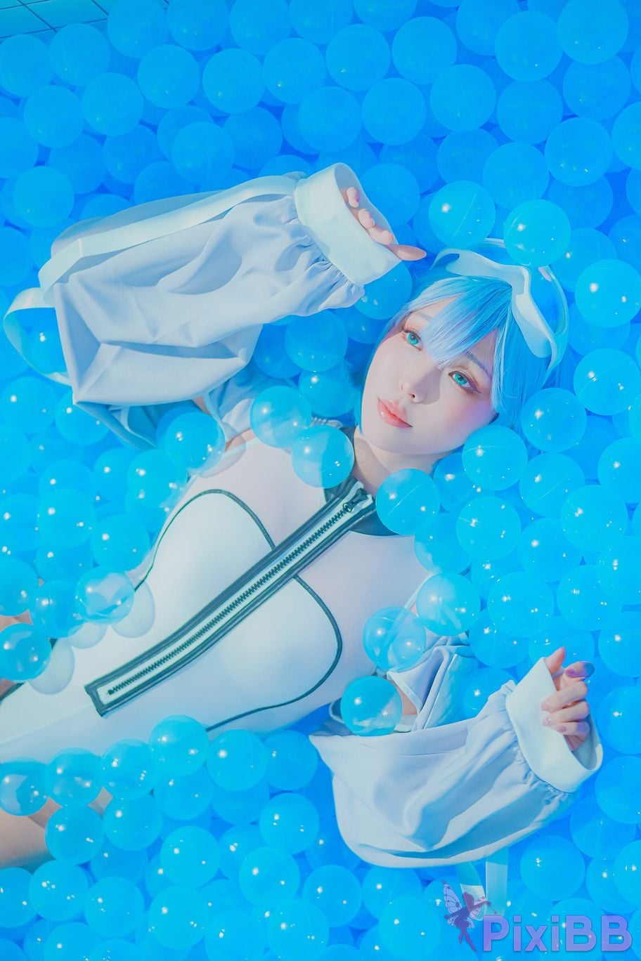 Cosplay Ely eee ElyEE child Clear Blue Drift PixiBB.COM 024