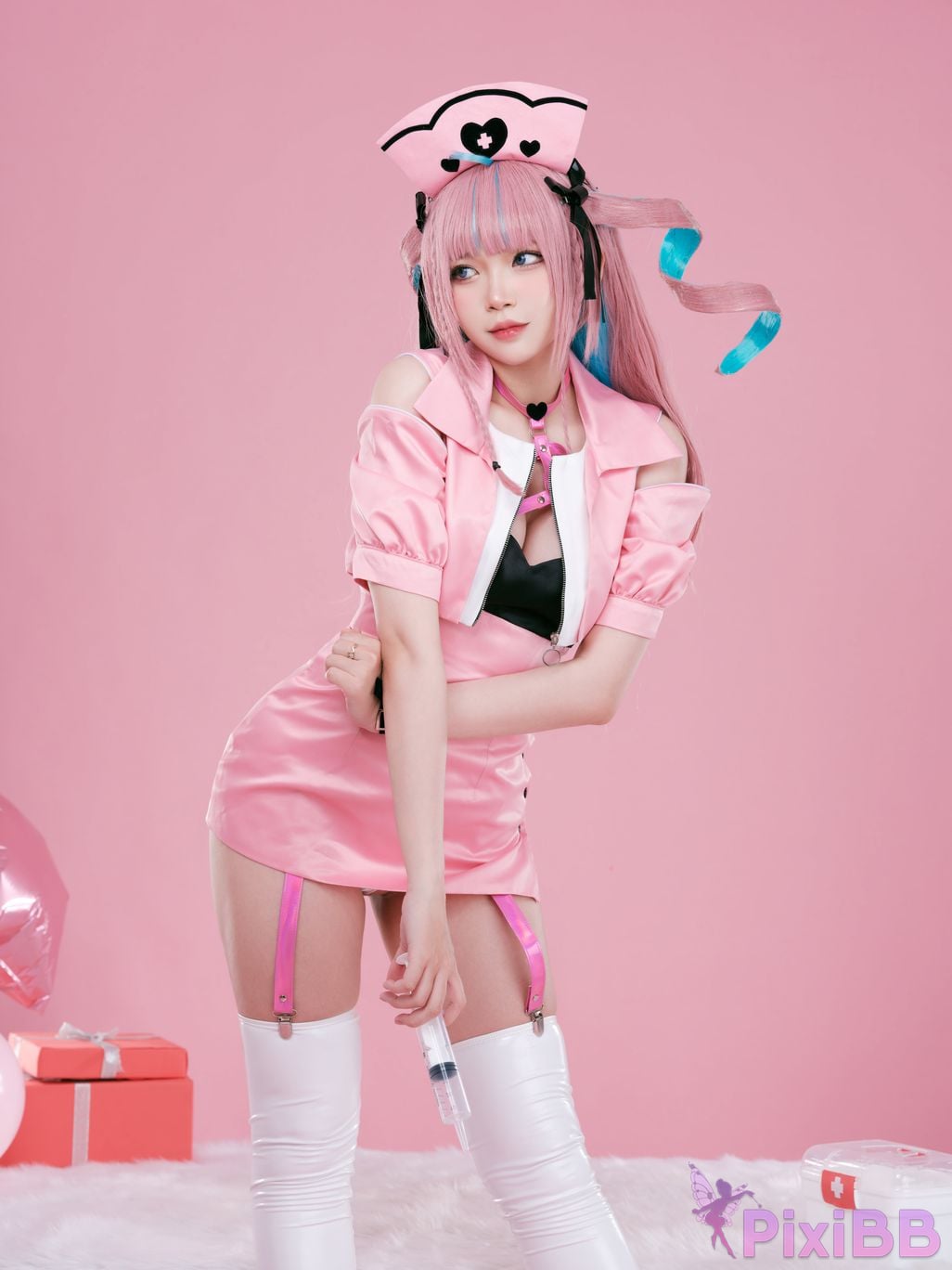 Coser ZinieQ Hololive Aqua Minato PixiBB.COM 002