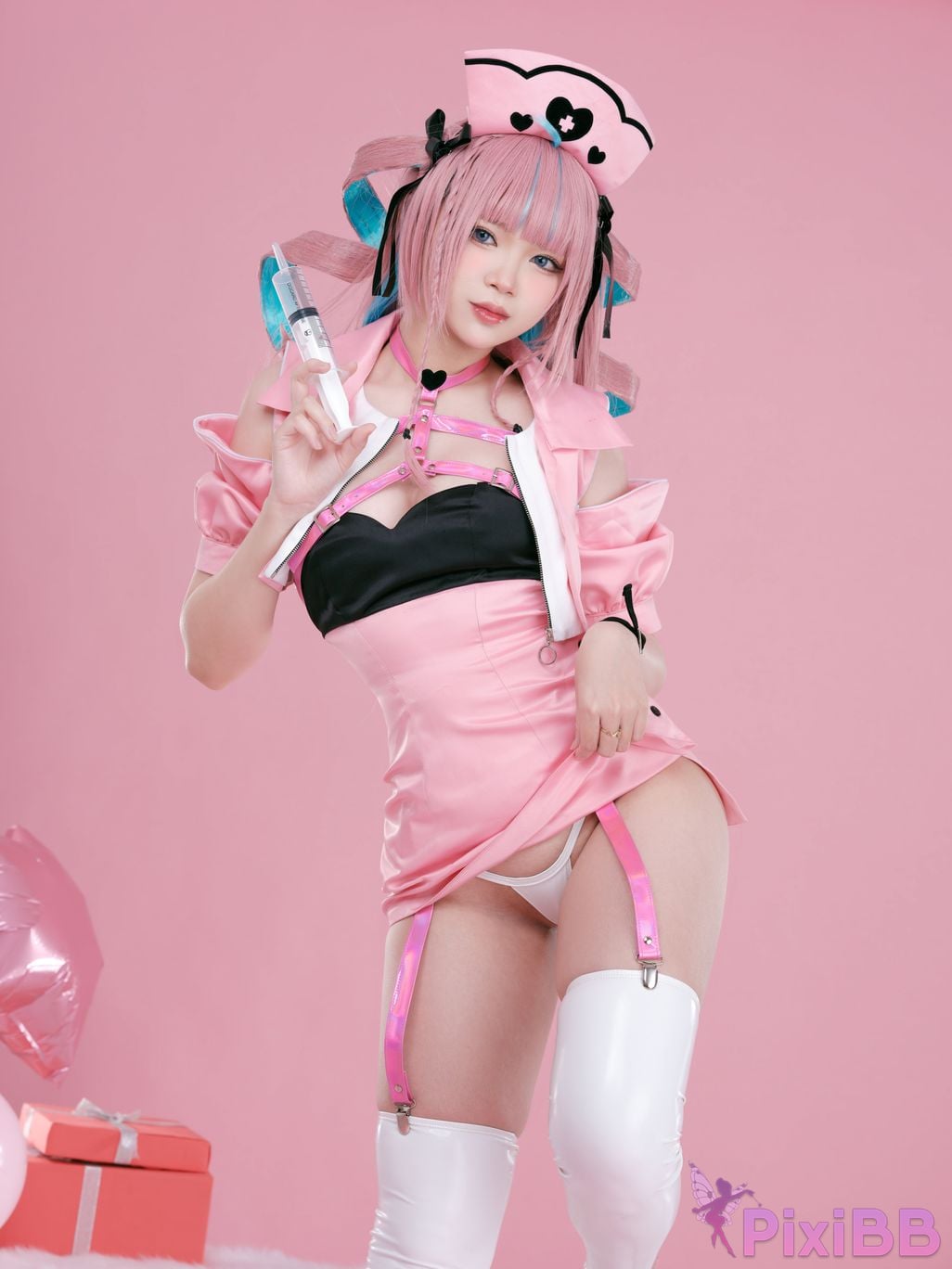 Coser ZinieQ Hololive Aqua Minato PixiBB.COM 003