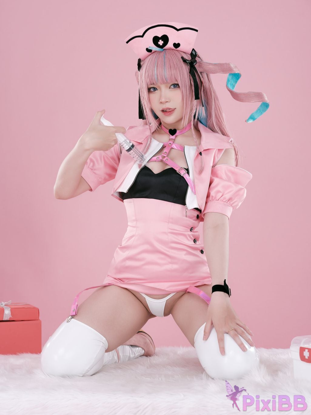 Coser ZinieQ Hololive Aqua Minato PixiBB.COM 006