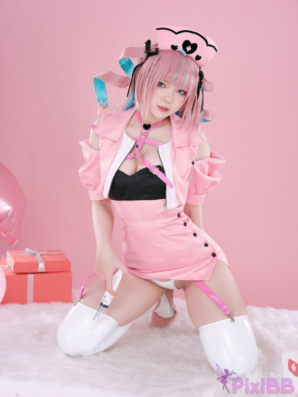 Coser ZinieQ Hololive Aqua Minato PixiBB.COM 007