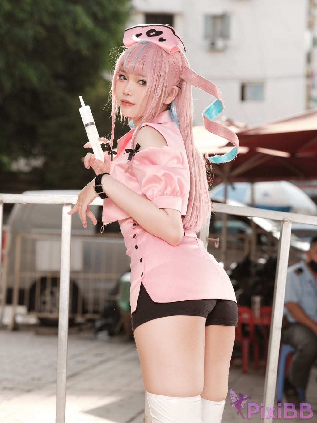 Coser ZinieQ Hololive Aqua Minato PixiBB.COM 037