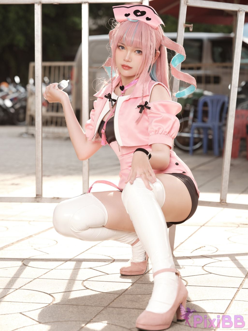 Coser ZinieQ Hololive Aqua Minato PixiBB.COM 038