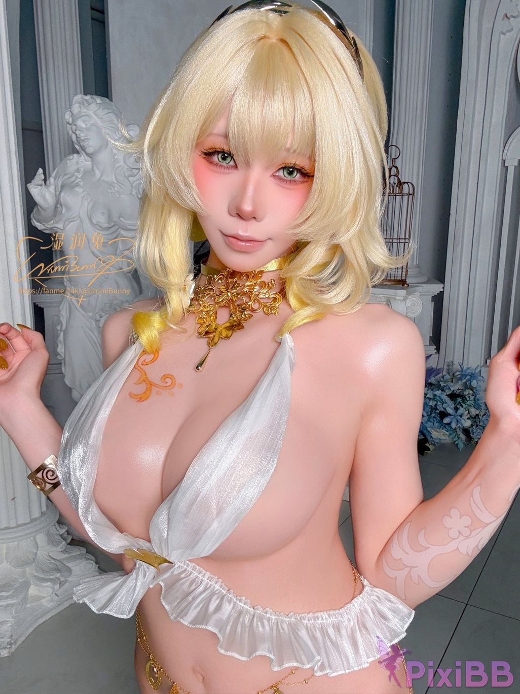 Cosplayer Sticky Dumpling Rabbit 2026 Year 07 monthly works Collapse Stardome Railway aglaia PixiBB.COM 112