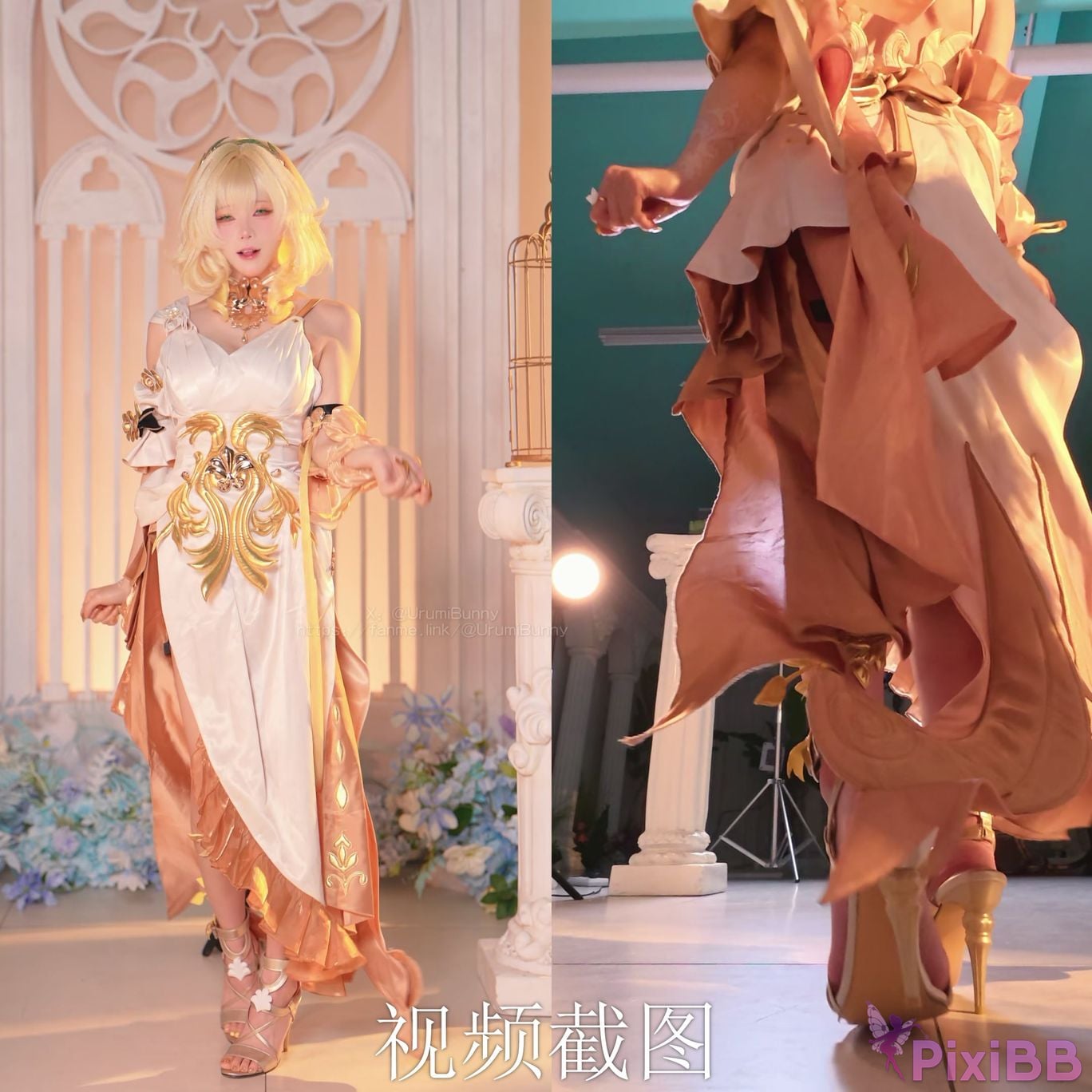 Cosplayer Sticky Dumpling Rabbit 2026 Year 07 monthly works Collapse Stardome Railway aglaia PixiBB.COM 125