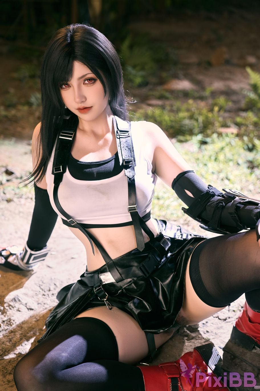 Cosplayer Axun kaOri final fantasy Tifa PixiBB.COM 030