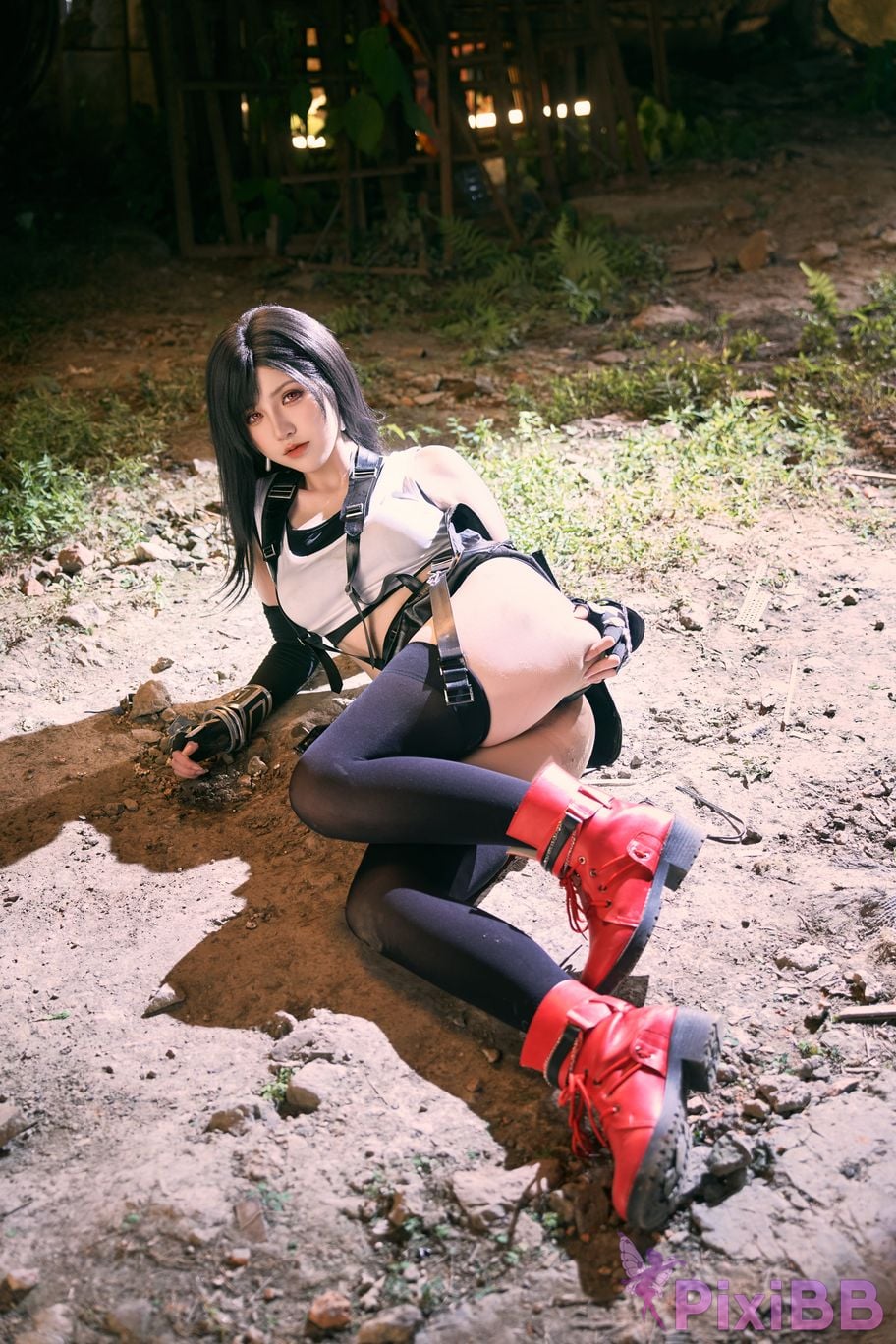 Cosplayer Axun kaOri final fantasy Tifa PixiBB.COM 036