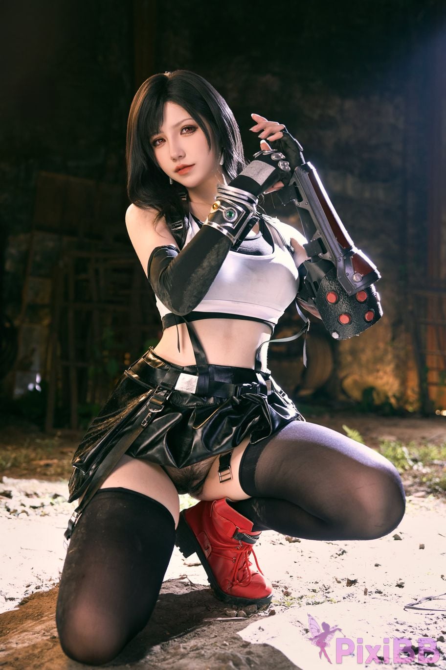 Cosplayer Axun kaOri final fantasy Tifa PixiBB.COM 060
