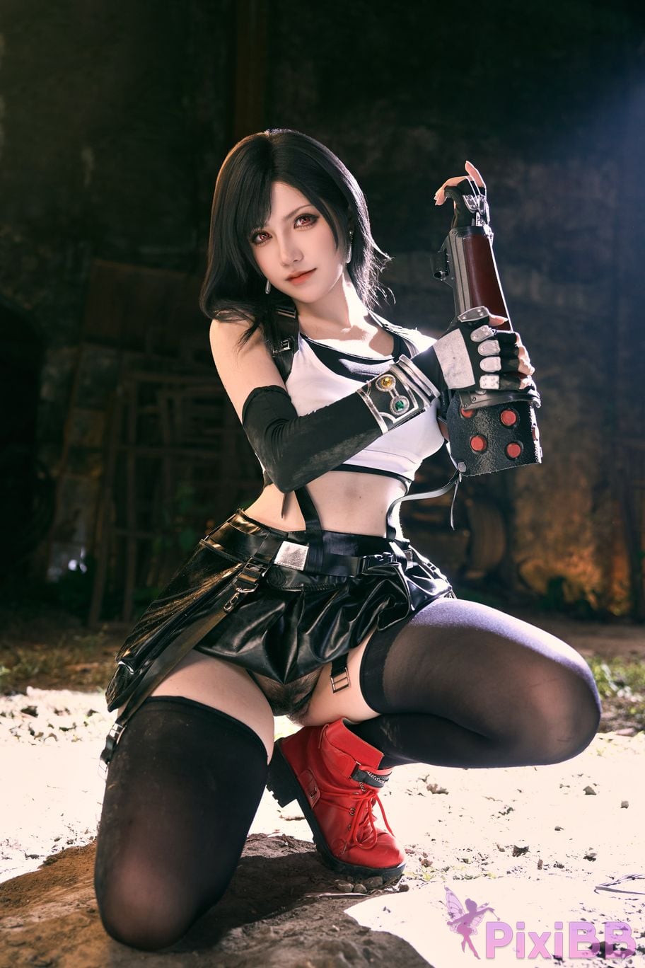 Cosplayer Axun kaOri final fantasy Tifa PixiBB.COM 061