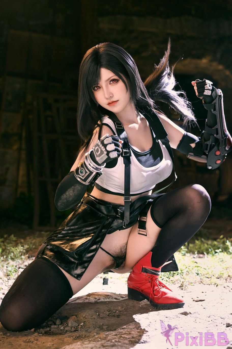 Cosplayer Axun kaOri final fantasy Tifa PixiBB.COM 062