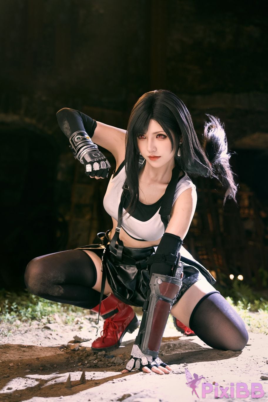 Cosplayer Axun kaOri final fantasy Tifa PixiBB.COM 064