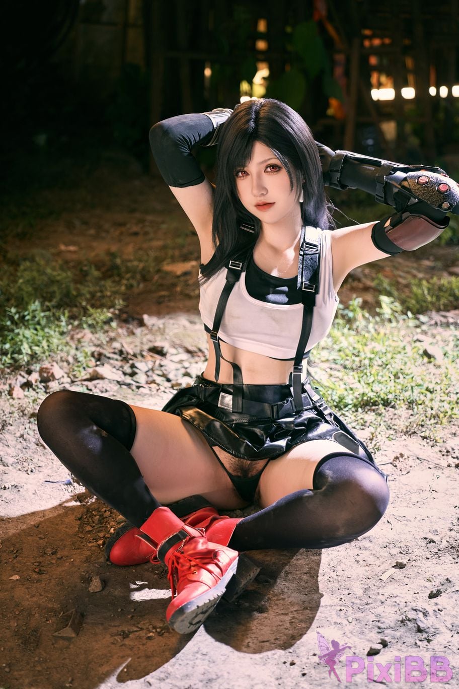 Cosplayer Axun kaOri final fantasy Tifa PixiBB.COM 083