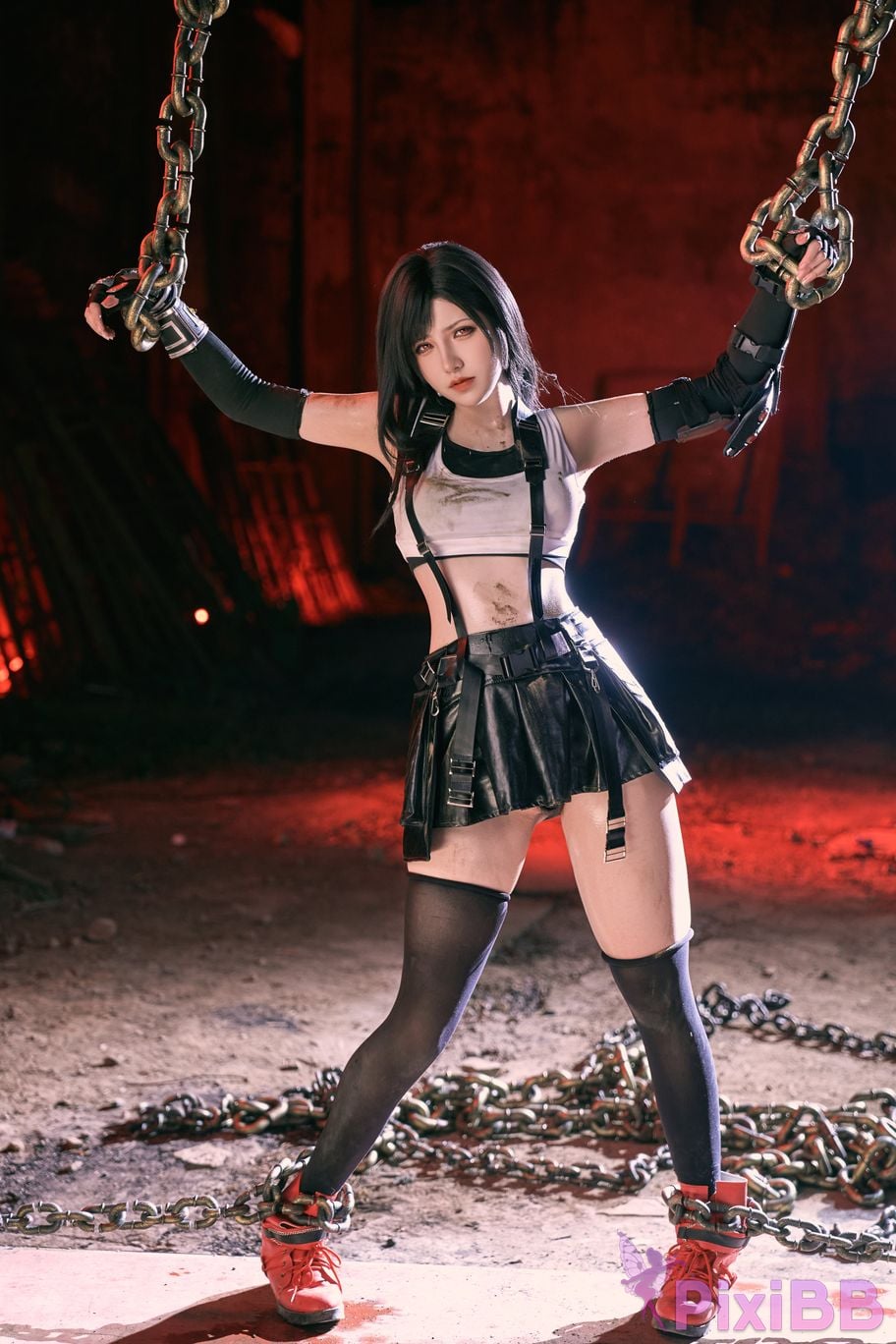 Cosplayer Axun kaOri final fantasy Tifa PixiBB.COM 090