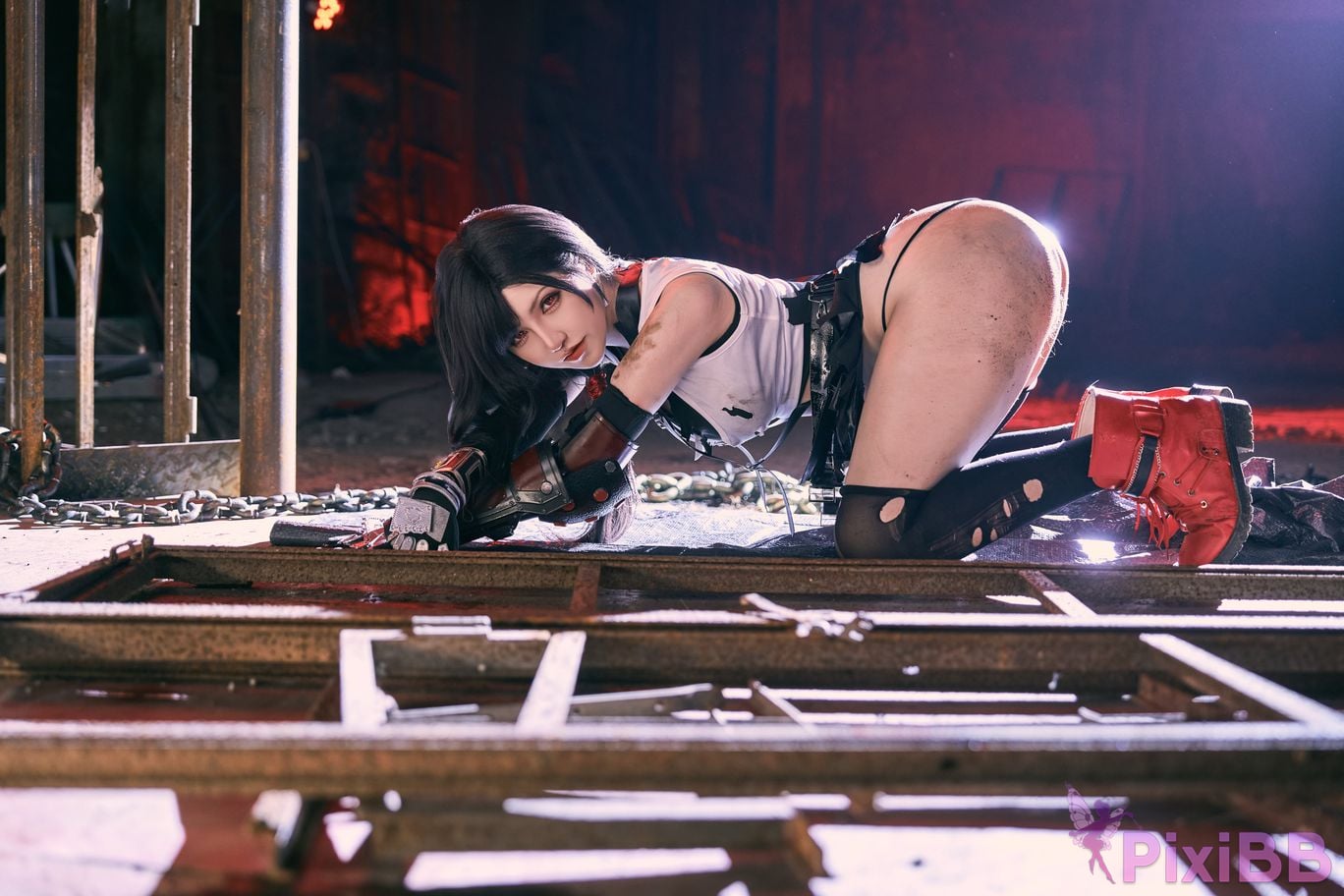 Cosplayer Axun kaOri final fantasy Tifa PixiBB.COM 105