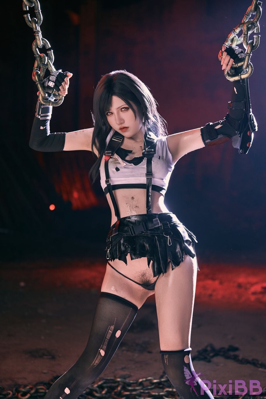 Cosplayer Axun kaOri final fantasy Tifa PixiBB.COM 135