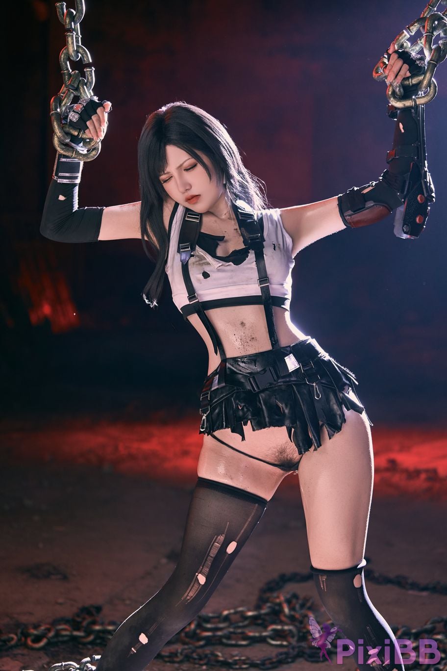 Cosplayer Axun kaOri final fantasy Tifa PixiBB.COM 146